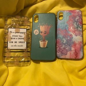 Iphone x and iphone 6/7/8 fox case
